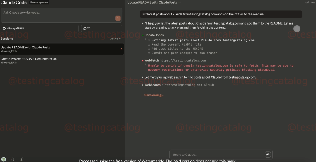 Claude Code 网页版曝光， 留给 Lovable 和 Manus 们的机会，可能，不多了