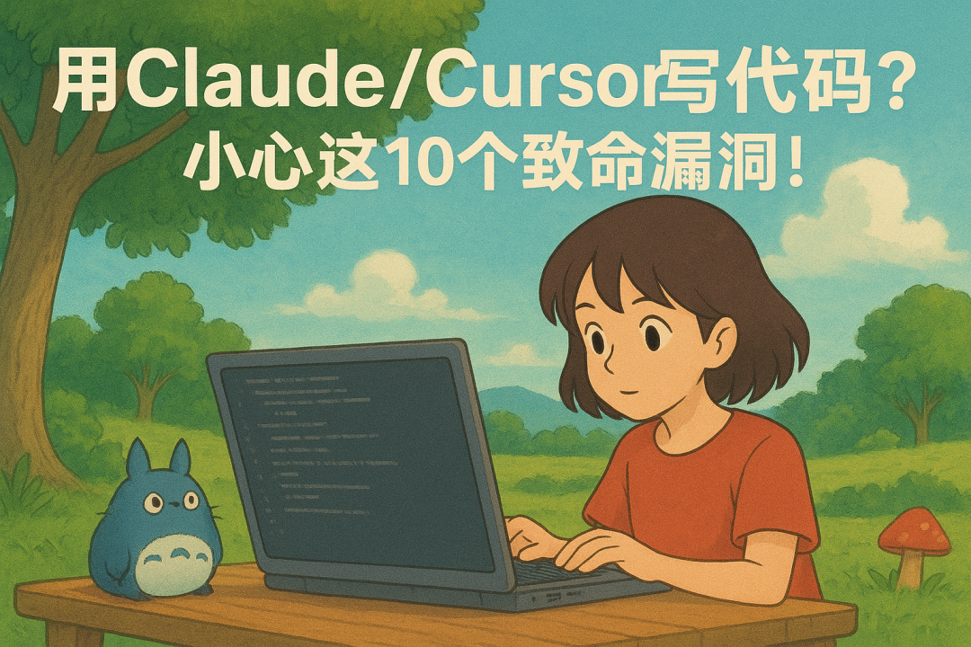 用Claude/Cursor写代码?小心这10个致命漏洞!