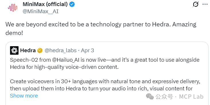 MiniMax音频依托MCP协议，打造多模态Tool新标杆!