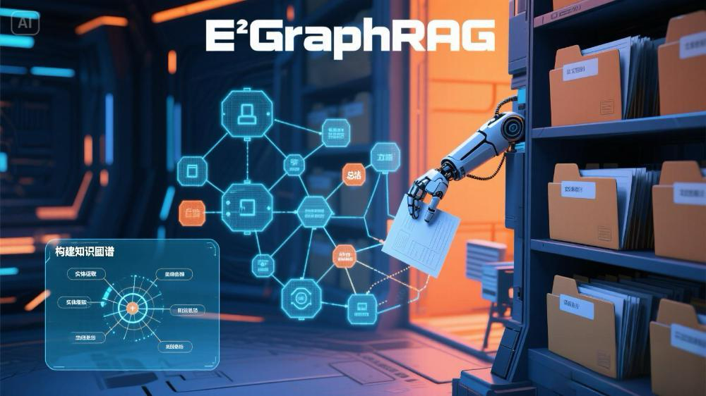 E²GraphRAG：图结构 RAG 的效率 “加速器”