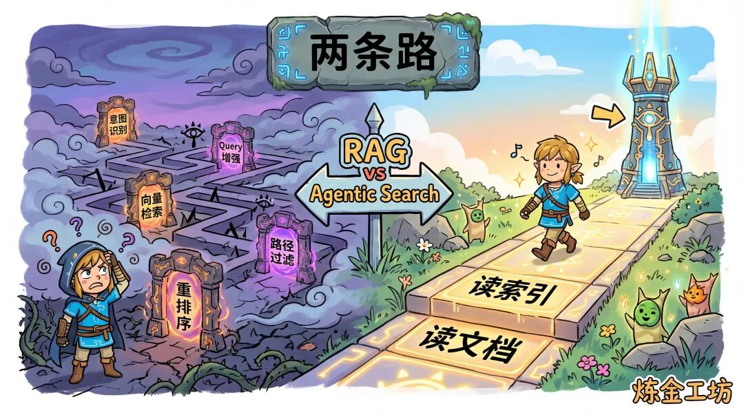 从 RAG 到 Agentic Search，一次关于信任 AI 判断的认知升级
