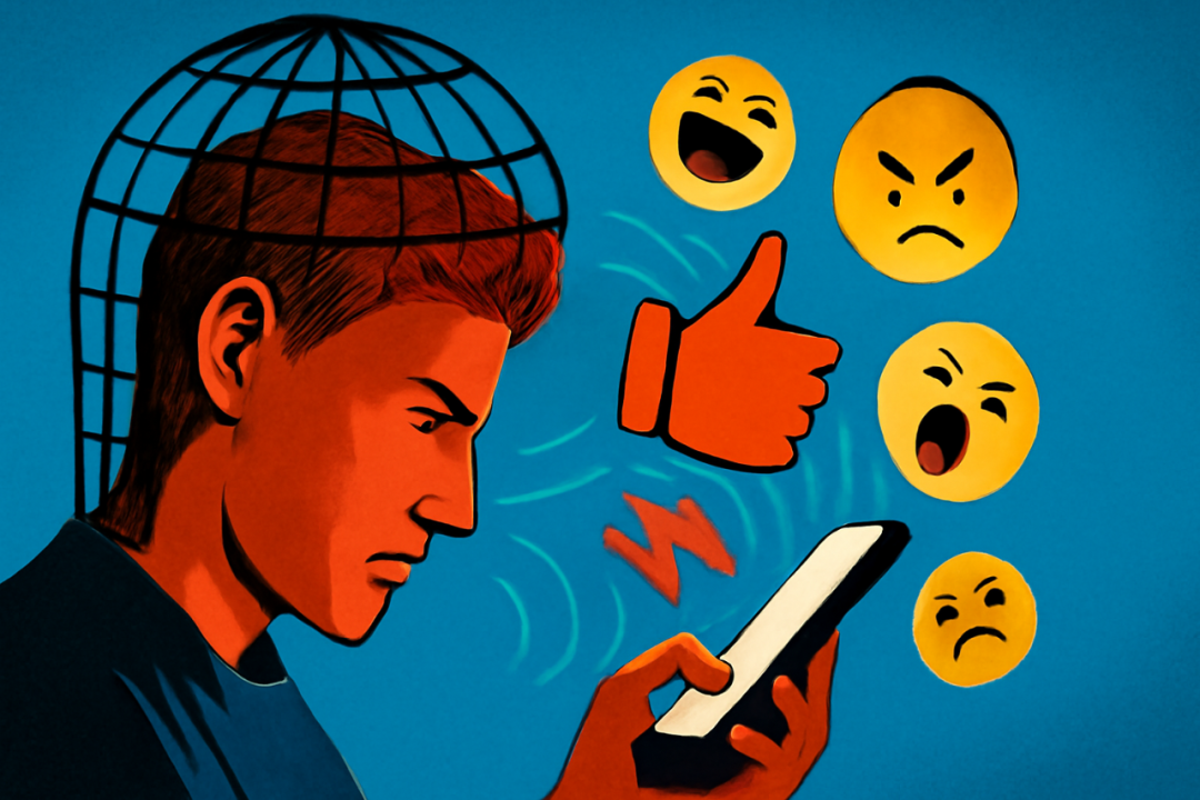 不是算法的错？AI模拟实验揭示社交媒体撕裂的真相