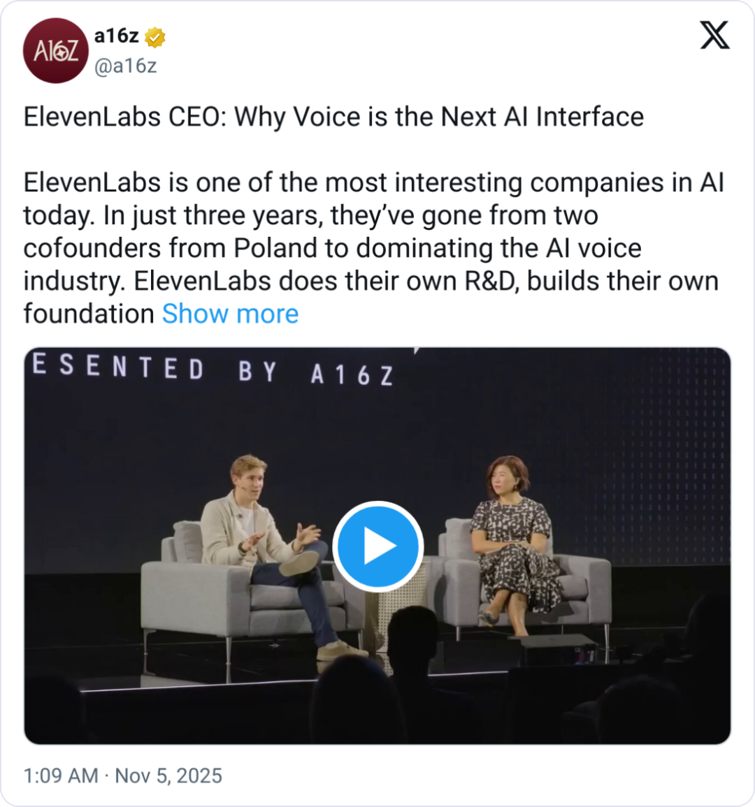 ElevenLabs 创业方法论：公司拆成20个小团队，6个月没 PMF 原地解散