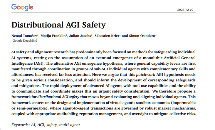 深度解读DeepMind最新研究：为什么需要像管股市一样去管AI？