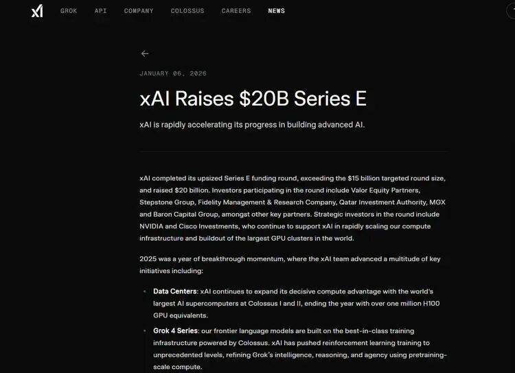 马斯克杀疯了！xAI官宣200亿美元融资，这次真能“干翻”OpenAI？