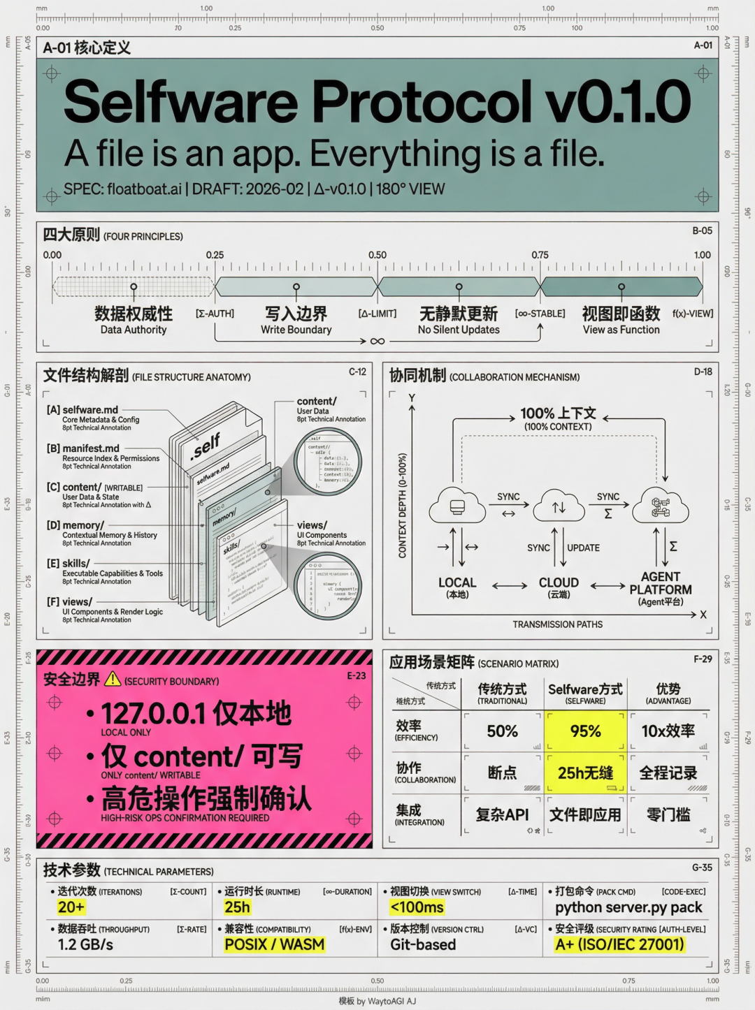 属于Agent的文件协议来了！Selfware让Agent之间无缝传递上下文