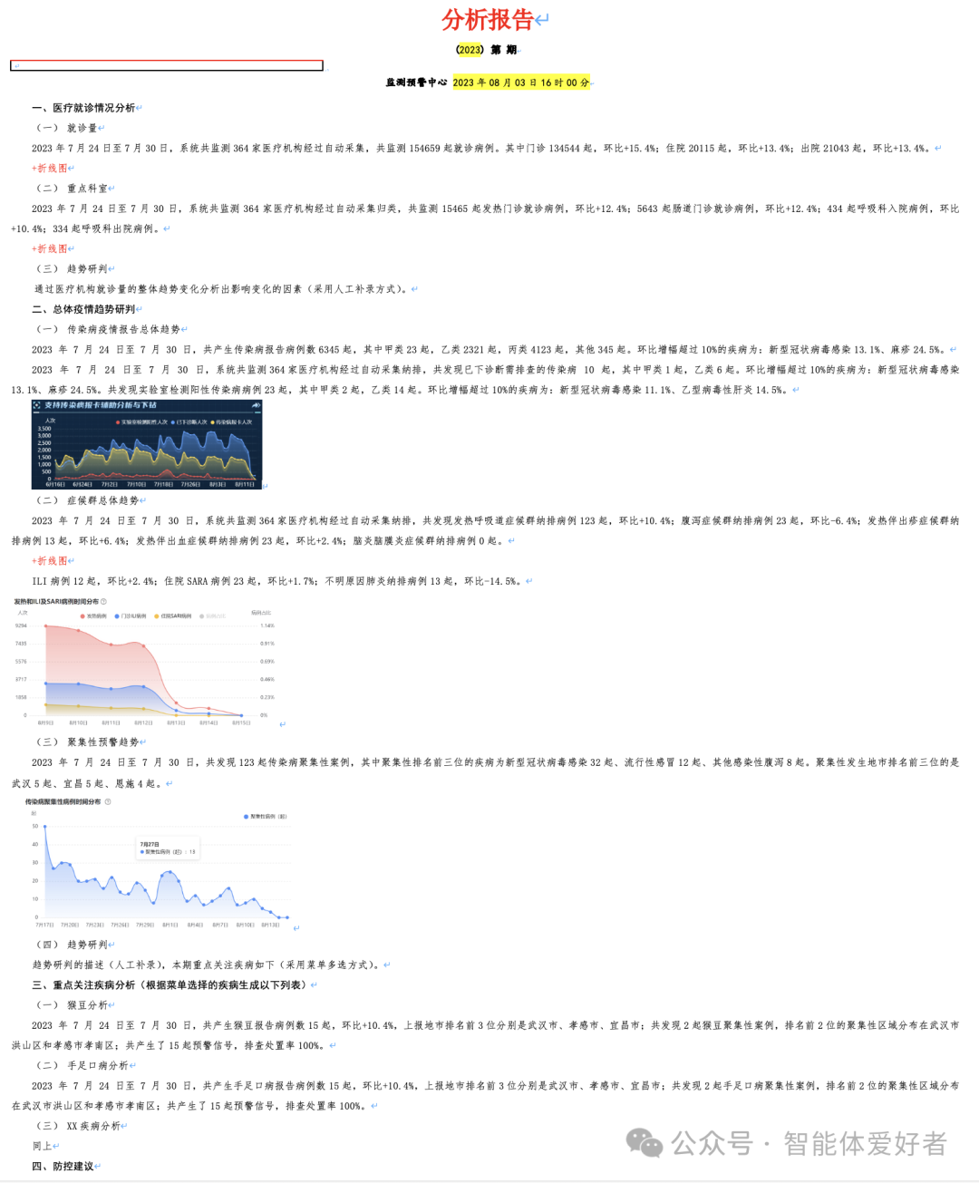 用扣子捏一个撰写传染病报告的Bot