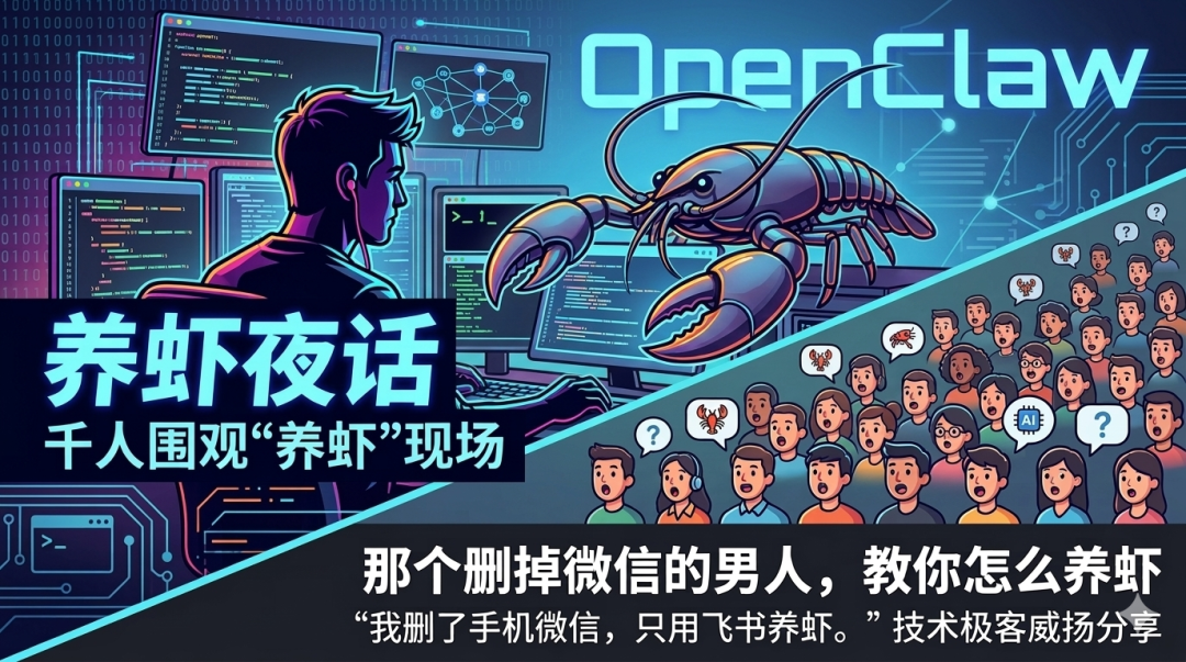 千人围观"养虾"现场，他的OpenClaw为什么这么好用？