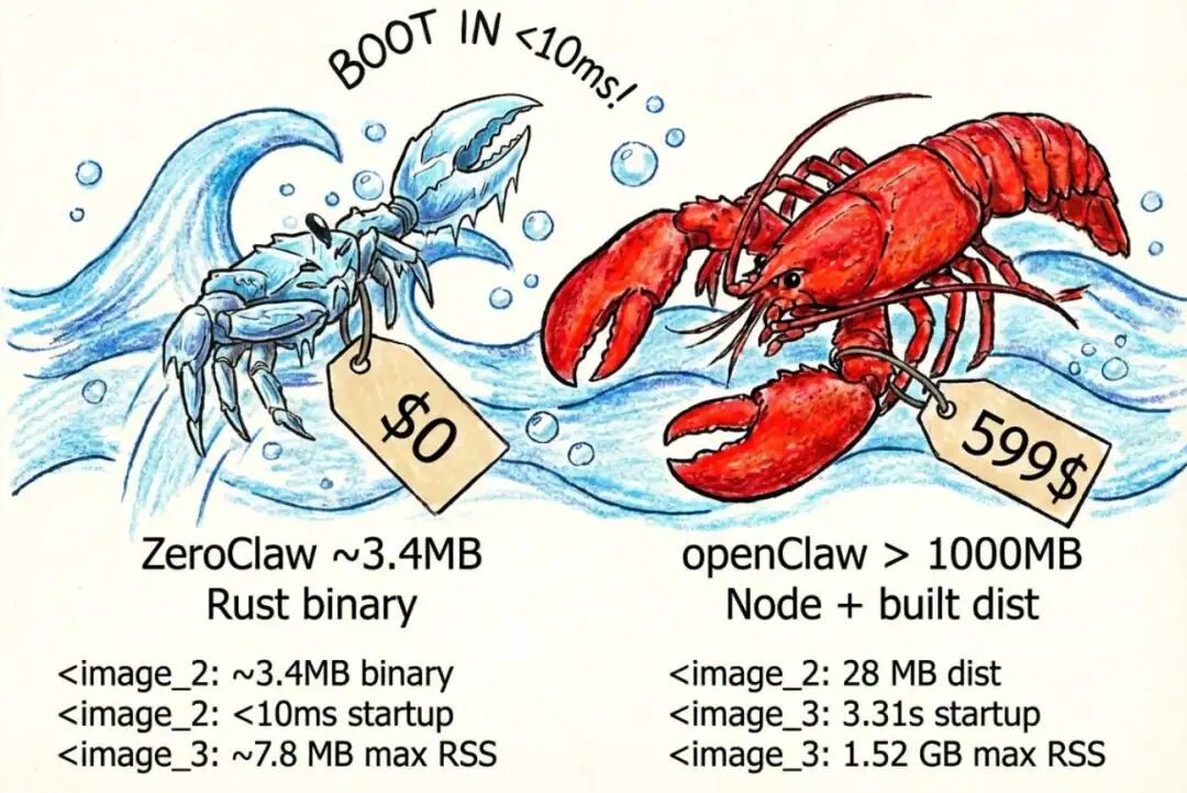 ZeroClaw：5MB 内存跑起来的全自主 AI 助手