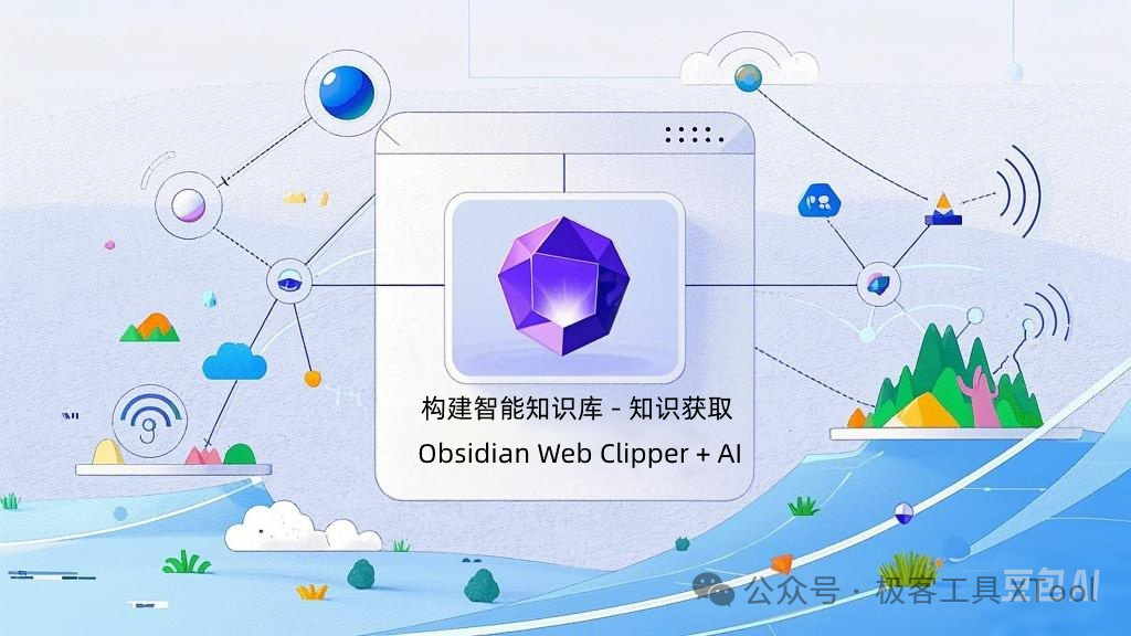 构建智能知识库 – 知识获取：Obsidian Web Clipper 的 AI 自动化流程