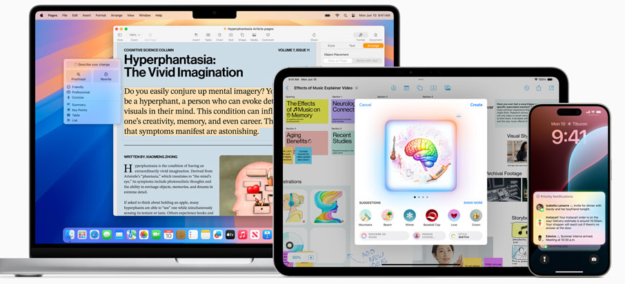 苹果智能的GPT集成：iOS和macOS更新带来全新体验