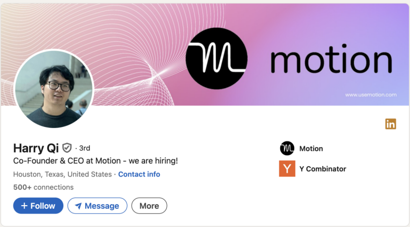 AI助力高效工作——Motion，职场人士的终极时间管理工具！