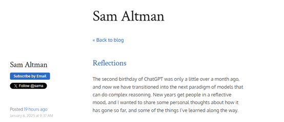 Sam Altman：OpenAI确定发布AI Agents，彻底改变企业效率