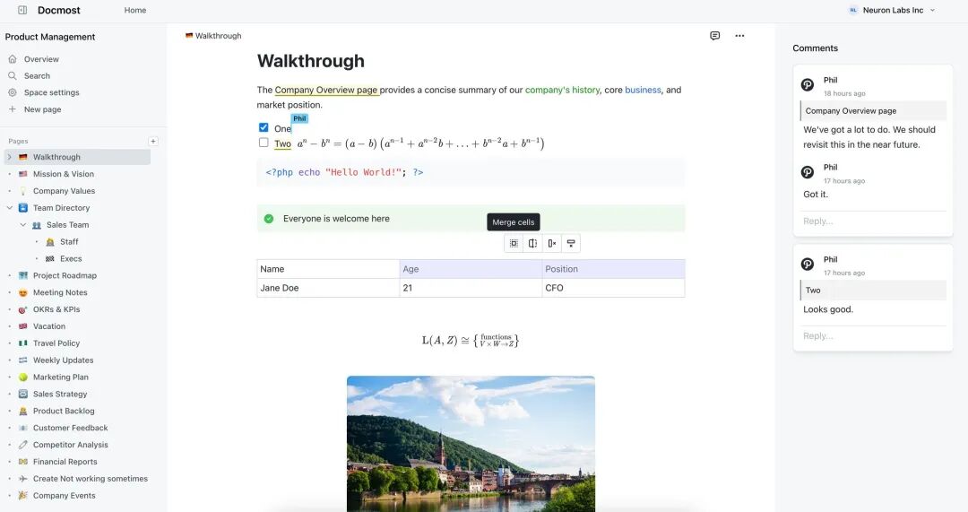 开源协作新神器Docmost：团队知识管理的高效低成本解决方案！