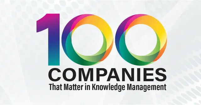 KMWorld AI 100 强：助力智能知识管理的企业方向