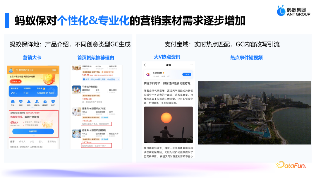 蚂蚁集团AIGC技术：保险营销领域的创新应用与实践