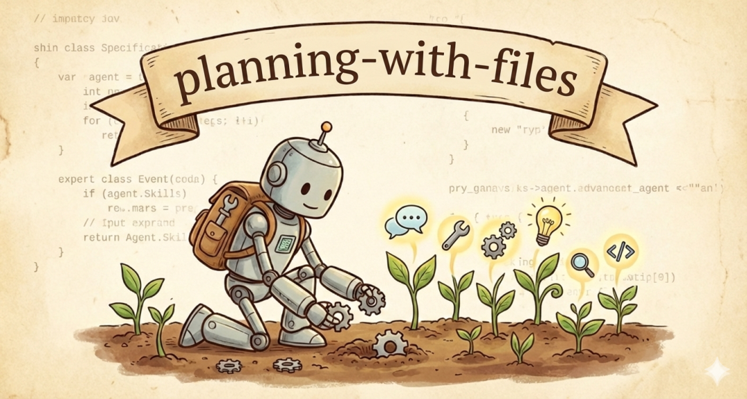 实测 Skills：用planning-with-files 做技术预研助手