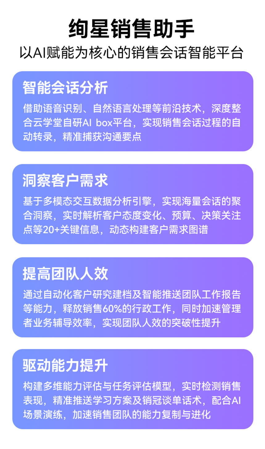 绚星销售助手：以 AI 赋能销售，驱动业绩增长的智能引擎-AI智能王
