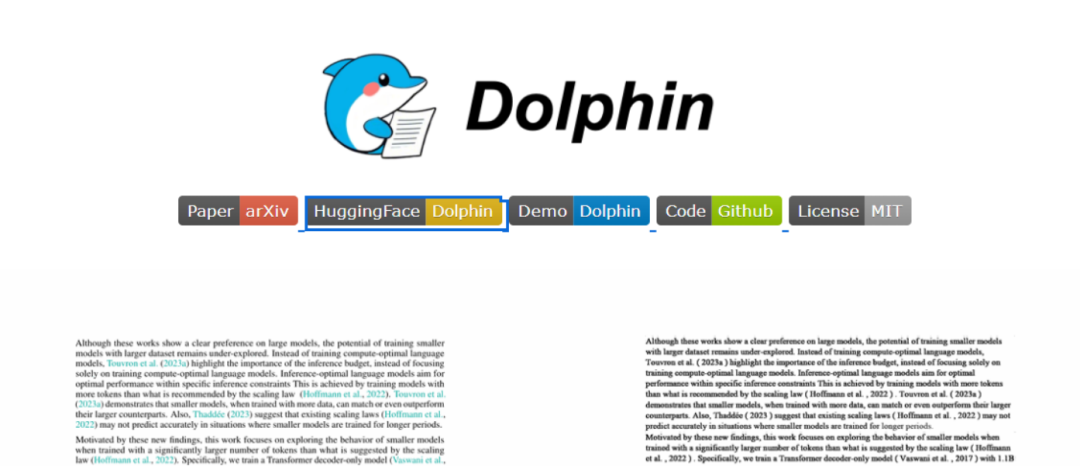 「文档处理终结者」字节跳动Dolphin开源：从合同到试卷全搞定，多语言OCR+智能排版还原，B端企业刚需-AI智能王