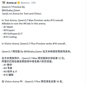 Qwen3.7来了，全球排名第13，国内第一-AI智能王