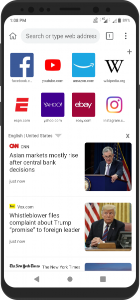 安卓Kiwi浏览器v96.0.4664.56 支持手机拓展-查尔斯资源库