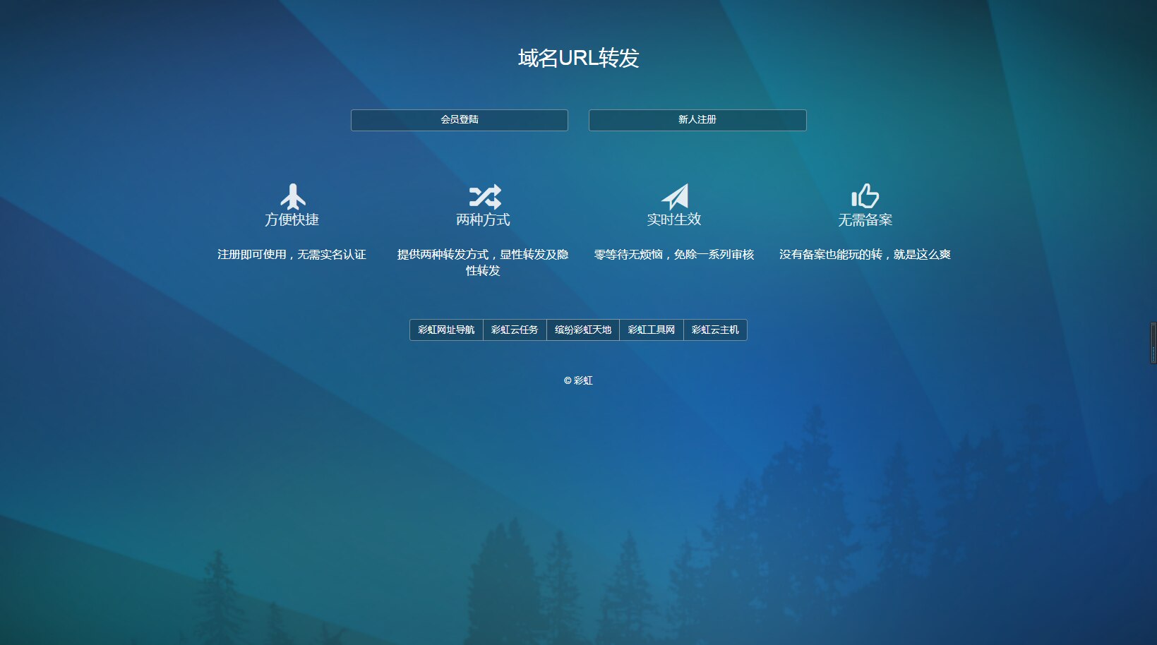 PHP域名url转发源码 支持隐性转发-查尔斯资源库