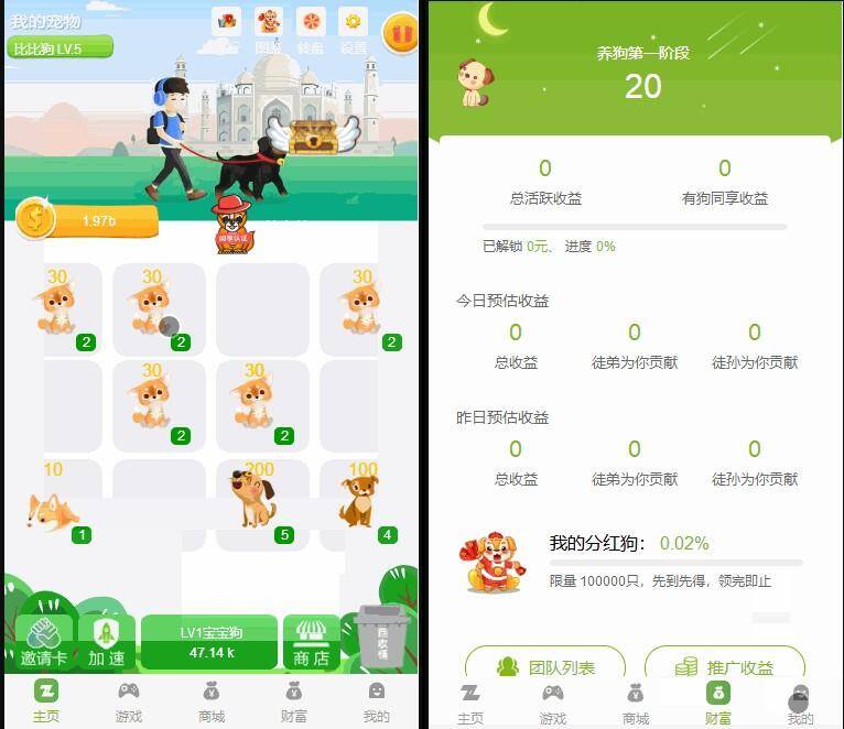 全民养狗运营版 区块链系统源码-查尔斯资源库