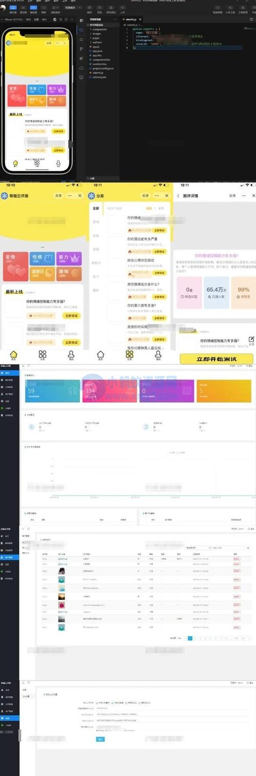 最新抖音娱乐测评引流小程序源码 Thinkphp后端-查尔斯资源库